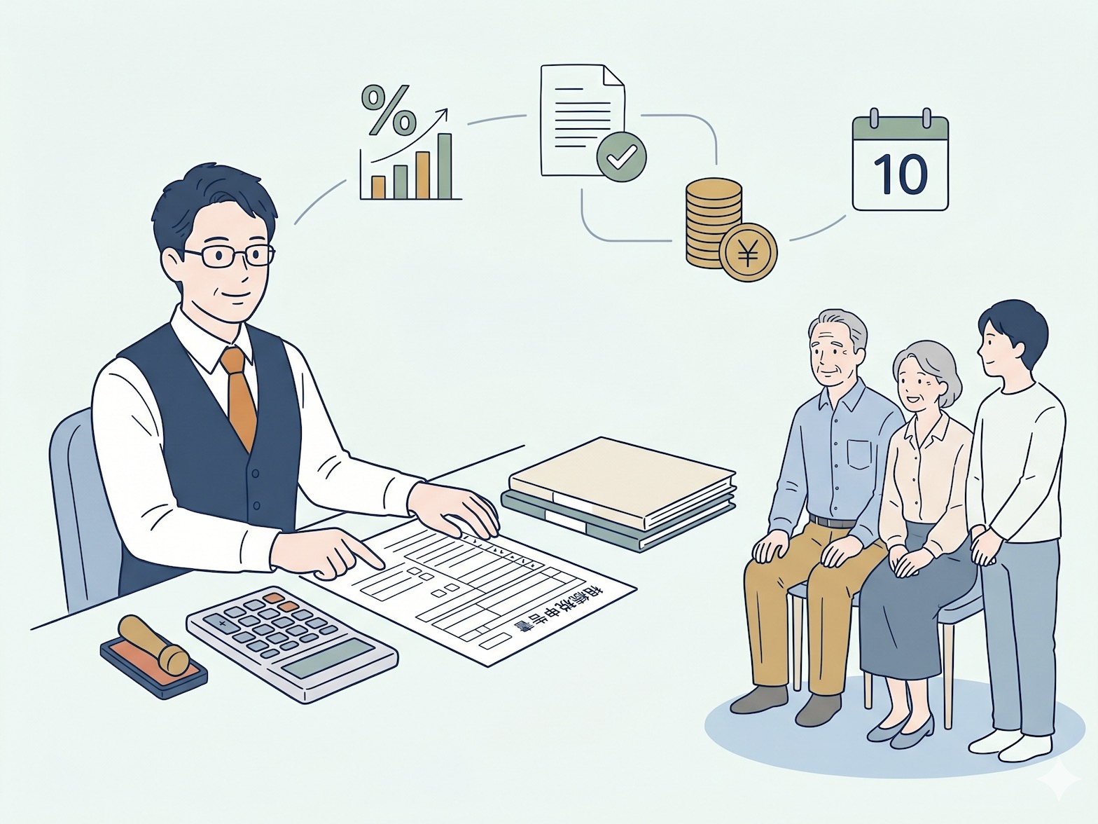 提携税理士による相続税の無料相談